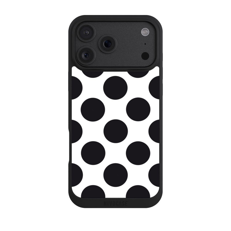 iPhone 18 Pro Max NIVOpure Gros points - Blanc