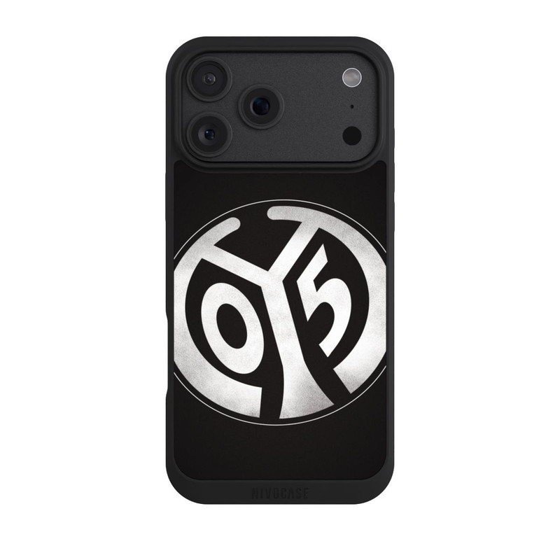 iPhone 18 Pro Max NIVOpure Mainz 05 Schwarz Grunge