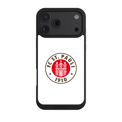 Apple iPhone 18 Pro Max NIVOpure FC St.Pauli Logo Weiss