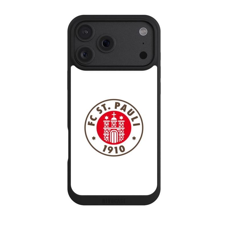 iPhone 18 Pro Max NIVOpure FC St.Pauli Logo Weiss