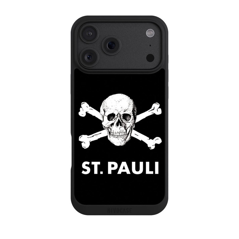 iPhone 18 Pro Max NIVOpure FC St.Pauli WhiteSkull