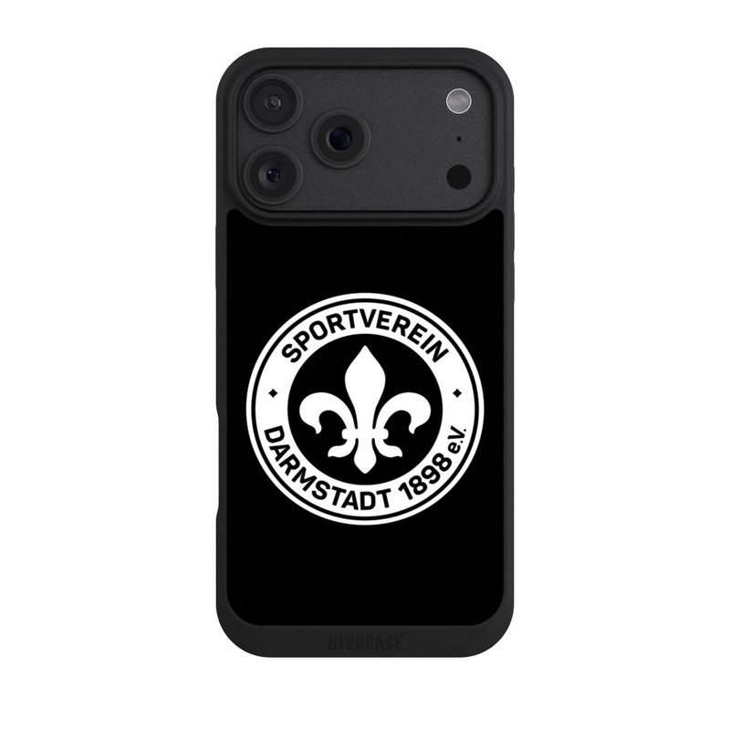 iPhone 18 Pro Max NIVOpure SV Darmstadt 98 - Schwarz