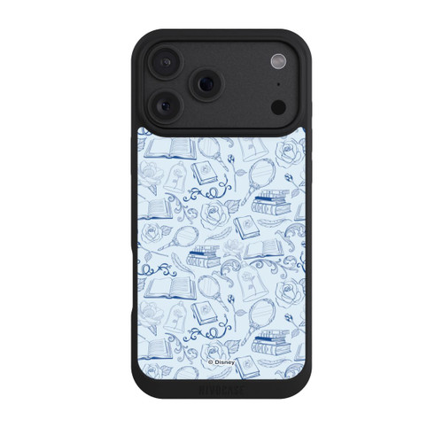 Apple iPhone 18 Pro Max NIVOpure Beauty and Beast Pattern Blue