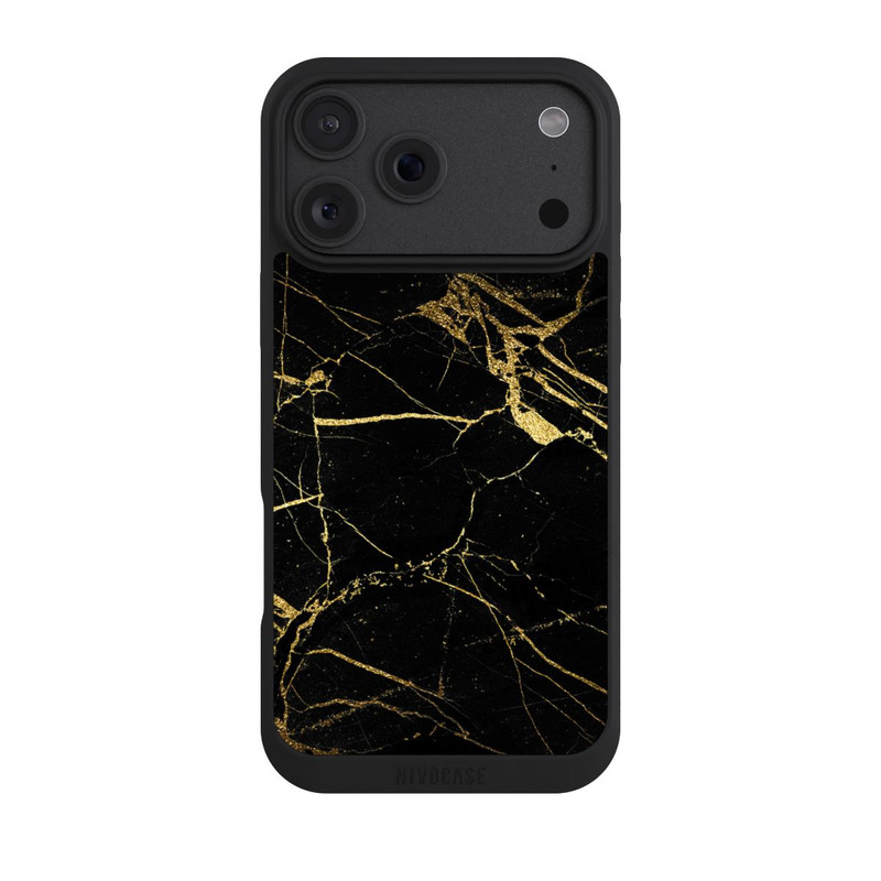 iPhone 18 Pro Max NIVOpure Marbre Noir et Or