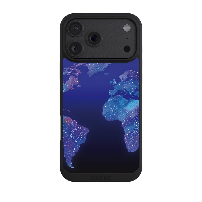 iPhone 18 Pro Max NIVOpure Carte du Monde Cosmique