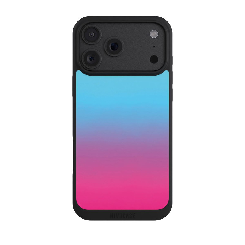 iPhone 18 Pro Max NIVOpure Dégradé de Couleur Bleu Rose Vif