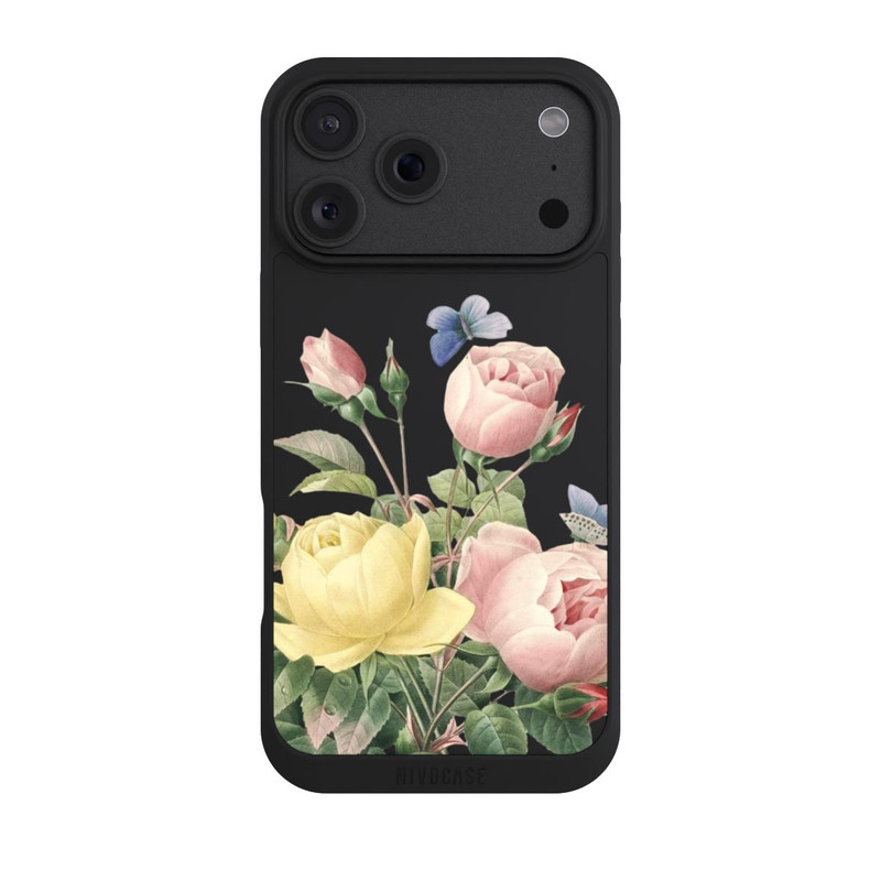 iPhone 18 Pro Max NIVOpure Roses Pastelles sans Fond