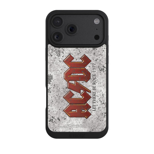 Apple iPhone 18 Pro Max NIVOpure ACDC Let There Be Rock Grau