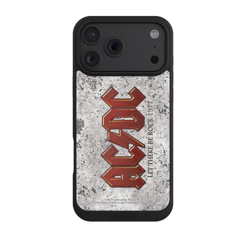 iPhone 18 Pro Max NIVOpure ACDC Let There Be Rock Grau