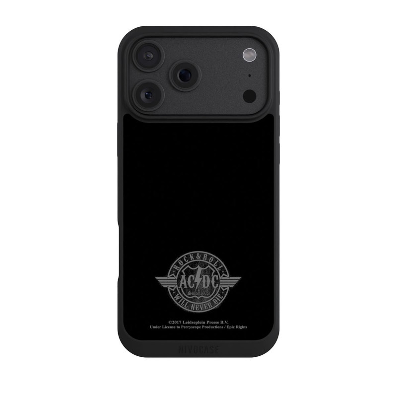 iPhone 18 Pro Max NIVOpure ACDC Rock and Roll Grau