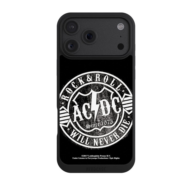 iPhone 18 Pro Max NIVOpure ACDC Rock and Roll Blanc