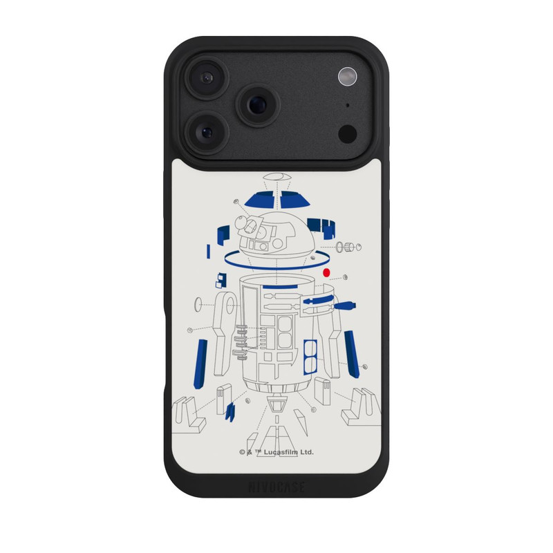 iPhone 18 Pro Max NIVOpure R2D2 Dessin éclaté - StarWars 8
