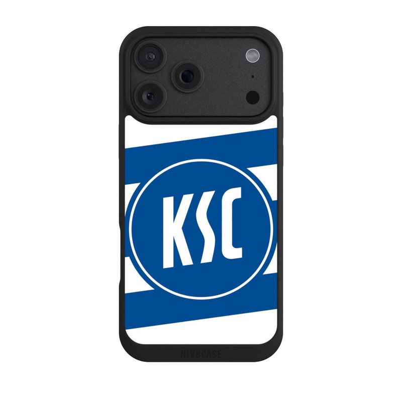 iPhone 18 Pro Max NIVOpure KSC Logo Gestreift