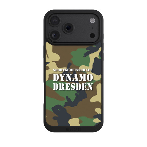 Apple iPhone 18 Pro Max NIVOpure SGDD Camouflage Grün - Dynamo Dresden