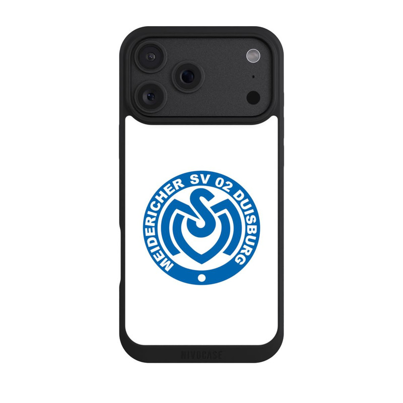 iPhone 18 Pro Max NIVOpure MSV Logo auf Weiß