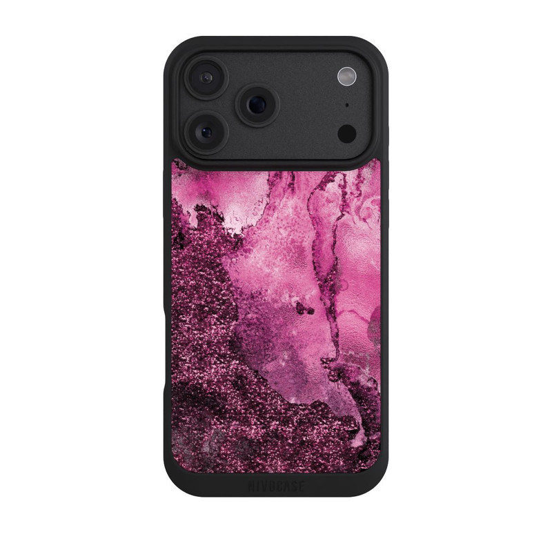 iPhone 18 Pro Max NIVOpure Marbre Rose Scintillant 2