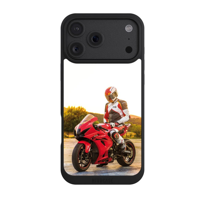 iPhone 18 Pro Max NIVOpure Rotes Motorrad MDS
