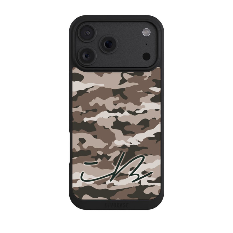 iPhone 18 Pro Max NIVOpure Camo Grau iBlali