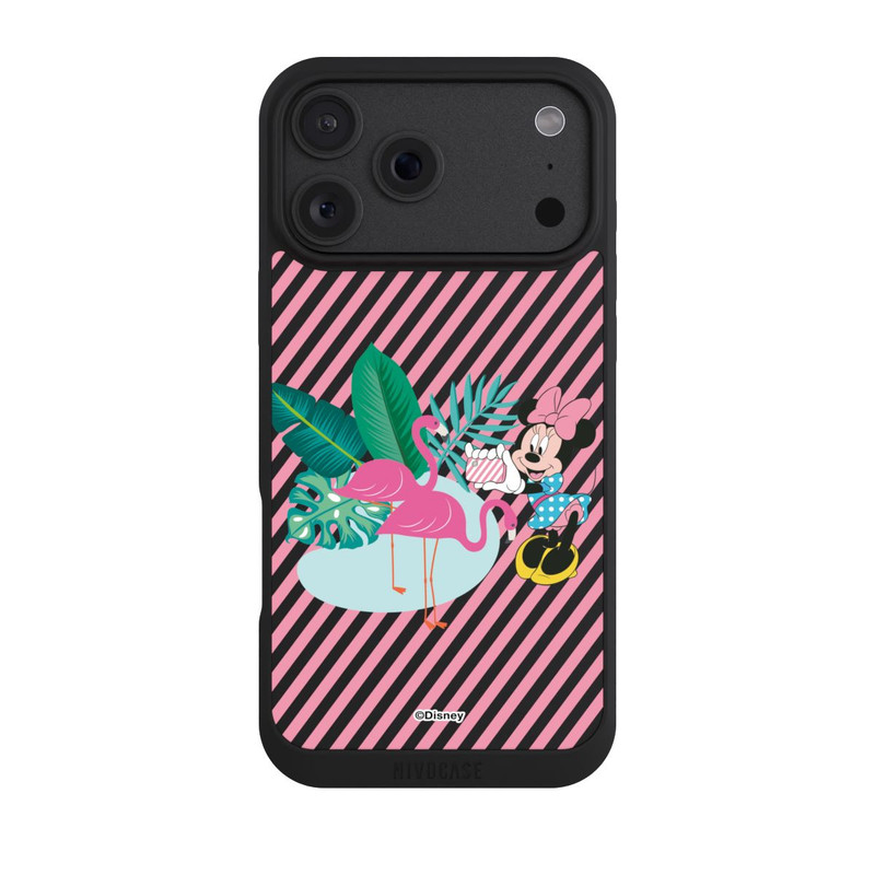 iPhone 18 Pro Max NIVOpure Minnie Flamant Rose sans Fond