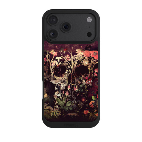 Apple iPhone 18 Pro Max NIVOpure Crâne Fleurs Mortes