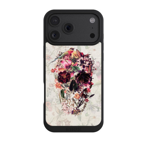 Apple iPhone 18 Pro Max NIVOpure Crâne Floral Vintage