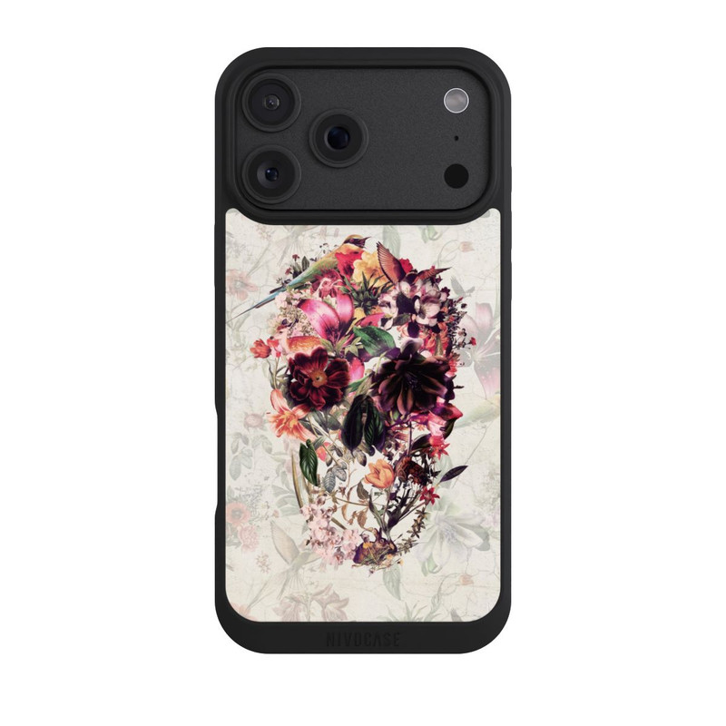 iPhone 18 Pro Max NIVOpure Crâne Floral Vintage