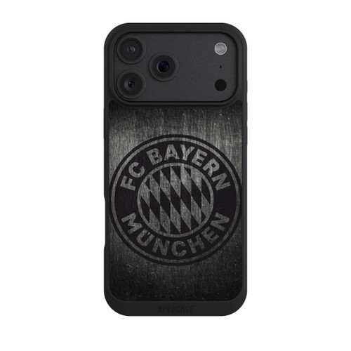 Apple iPhone 18 Pro Max NIVOpure Metalllook FCB Logo einfarbig