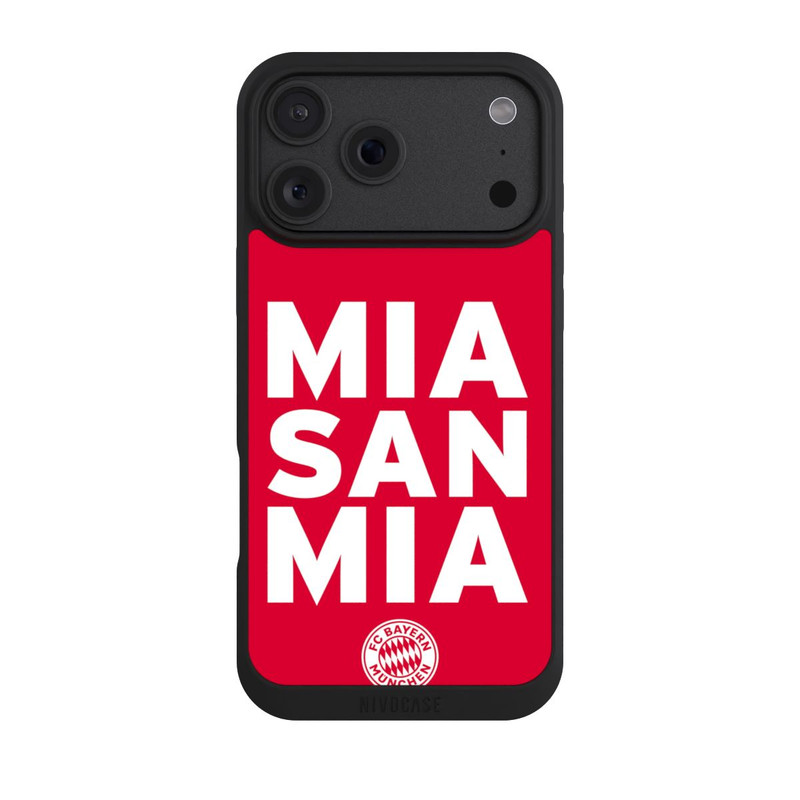 iPhone 18 Pro Max NIVOpure Mia San Mia FCB Rot
