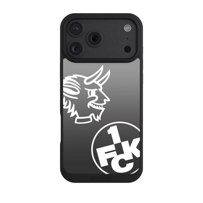 iPhone 18 Pro Max NIVOpure Teufelskopf FCK auf Schwarz