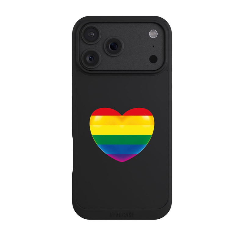 iPhone 18 Pro Max NIVOpure Pride Heart sans Fond