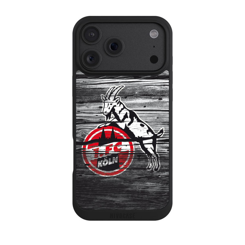iPhone 18 Pro Max NIVOpure Wooden Grunge 1.FC Köln