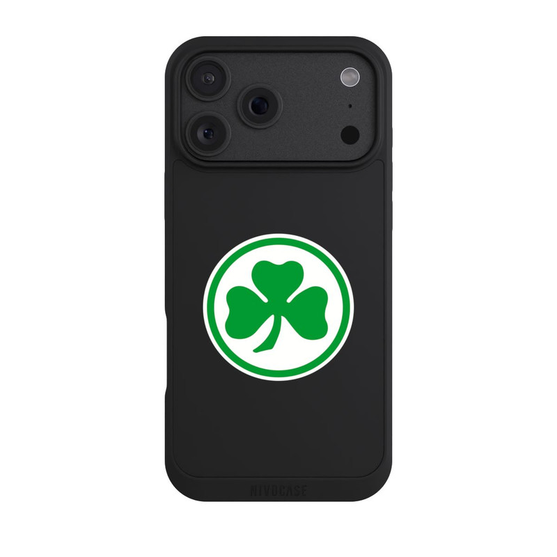 iPhone 18 Pro Max NIVOpure Kleeblatt Logo ohne Hintergrund