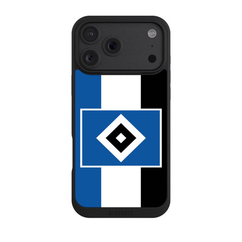 Apple iPhone 18 Pro Max NIVOpure HSV Streifen - Blau-Weiß-Schwarz