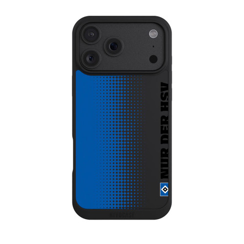 Apple iPhone 18 Pro Max NIVOpure Nur der HSV - Rautenraster Blau - ohne Hintergrund