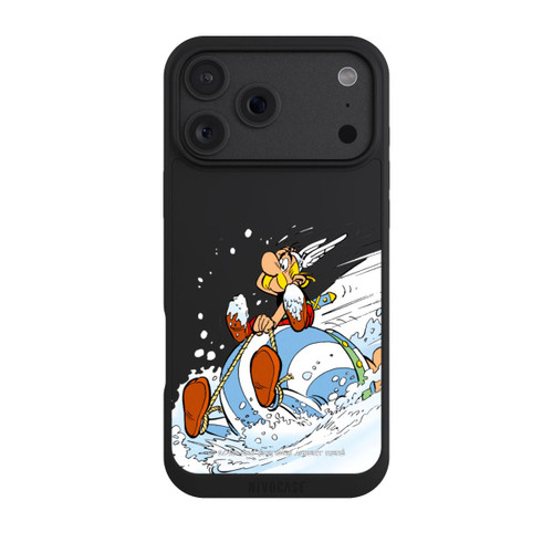 Apple iPhone 18 Pro Max NIVOpure Asterix &amp; Obelix Schlitten Transparent