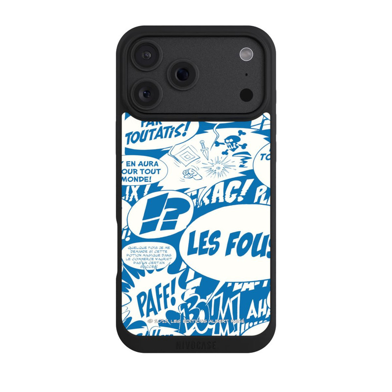 iPhone 18 Pro Max NIVOpure Sprechblasen Asterix Blau