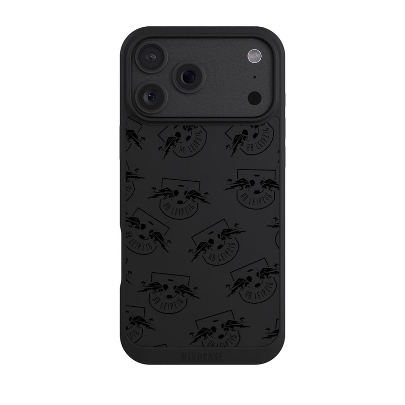 iPhone 18 Pro Max NIVOpure Logos RB Leipzig black - transparent
