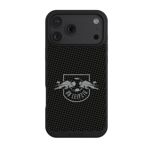 Apple iPhone 18 Pro Max NIVOpure Grey RB Leipzig logo on carbon look