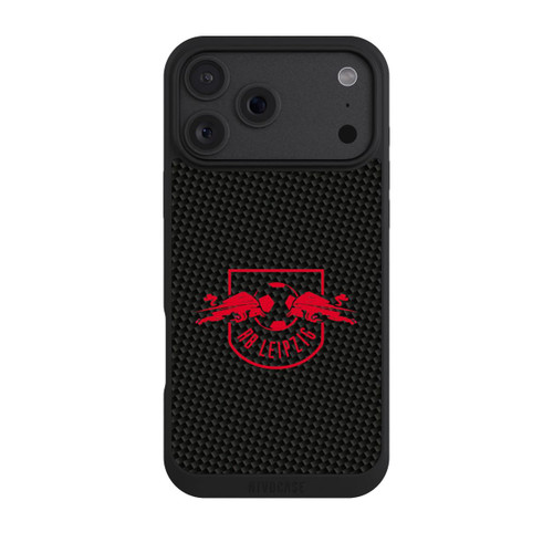 Apple iPhone 18 Pro Max NIVOpure Red RB Leipzig logo on carbon look