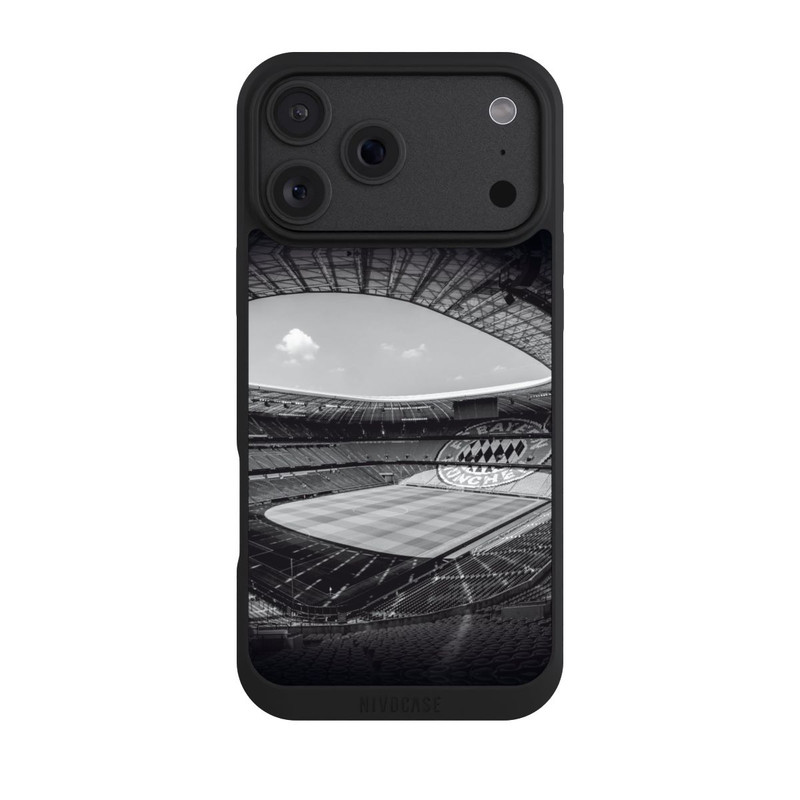 iPhone 18 Pro Max NIVOpure Stadion FC Bayern - Black White
