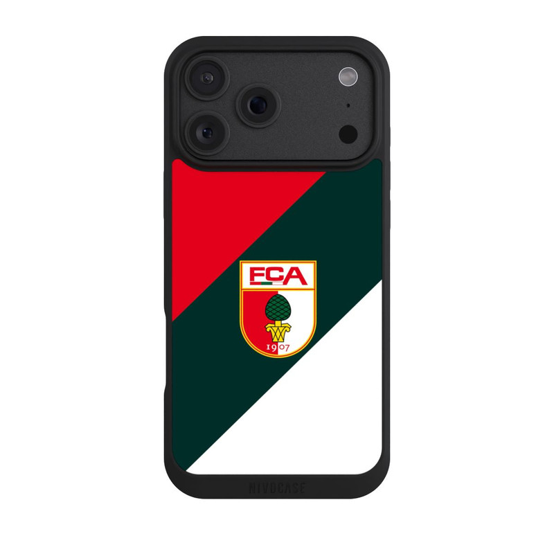 iPhone 18 Pro Max NIVOpure Weiß-Rot-Gestreift - FCA