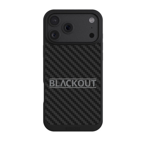 Apple iPhone 18 Pro Max NIVOpure Carbon - Blackout