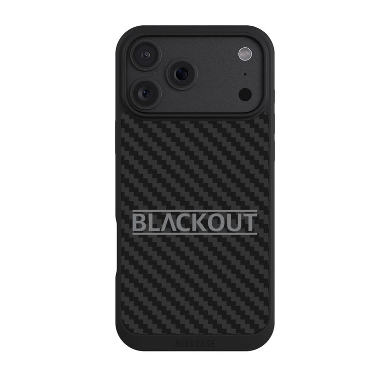 iPhone 18 Pro Max NIVOpure Carbone - Blackout