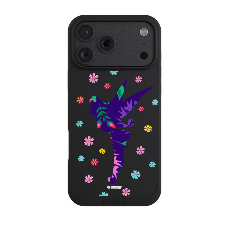 iPhone 18 Pro Max NIVOpure La Fée Clochette Fleurs Transparent