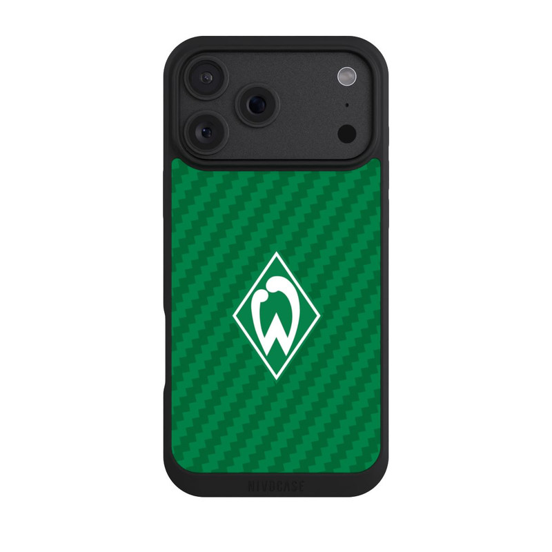 iPhone 18 Pro Max NIVOpure Carbonlook - Werder Bremen