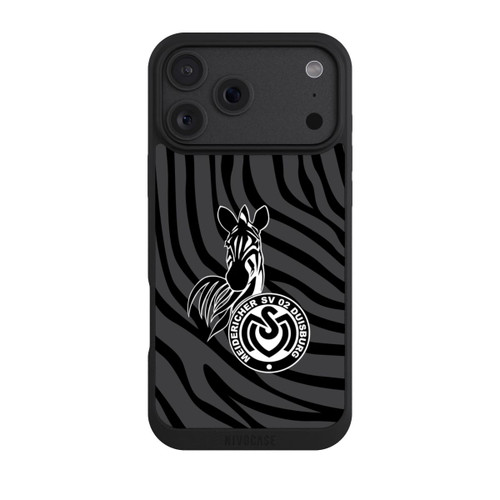 Apple iPhone 18 Pro Max NIVOpure Zebra Dunkel - MSV