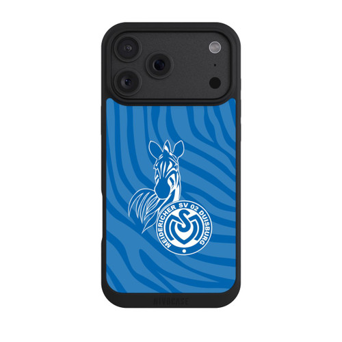 Apple iPhone 18 Pro Max NIVOpure Zebra Hellblau - MSV