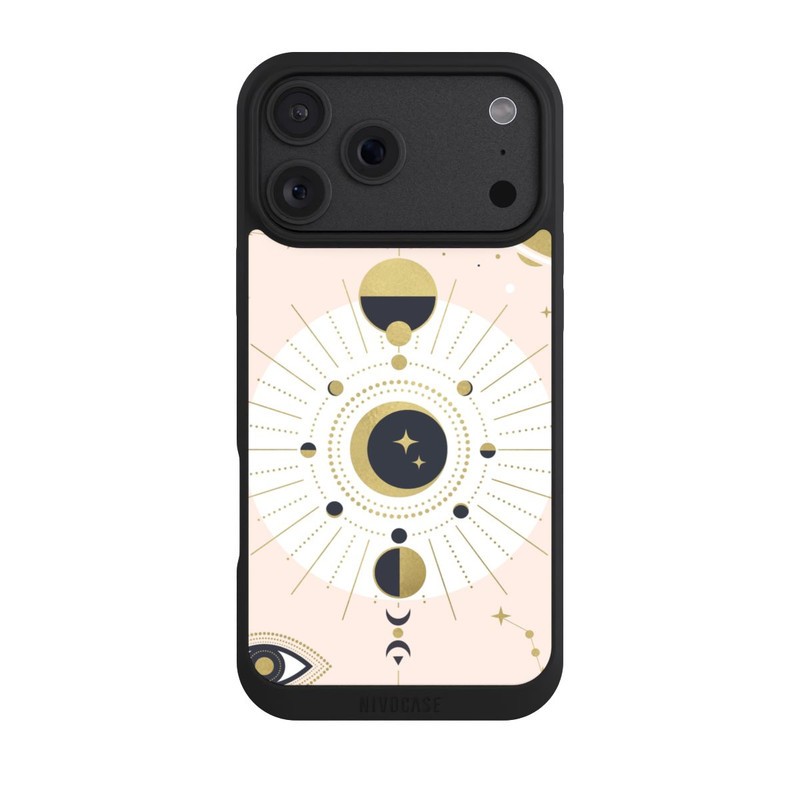 iPhone 18 Pro Max NIVOpure Abstrakter Rose-Gold-Look