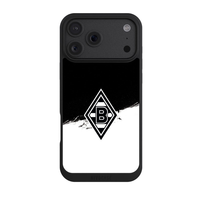 iPhone 18 Pro Max NIVOpure Borussia Scratch Schwarz-Weiss