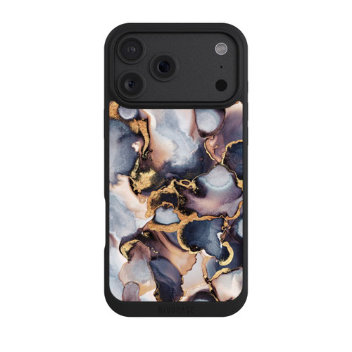 Apple iPhone 18 Pro Max NIVOpure Verträumte Tinte Grau-Golddruck